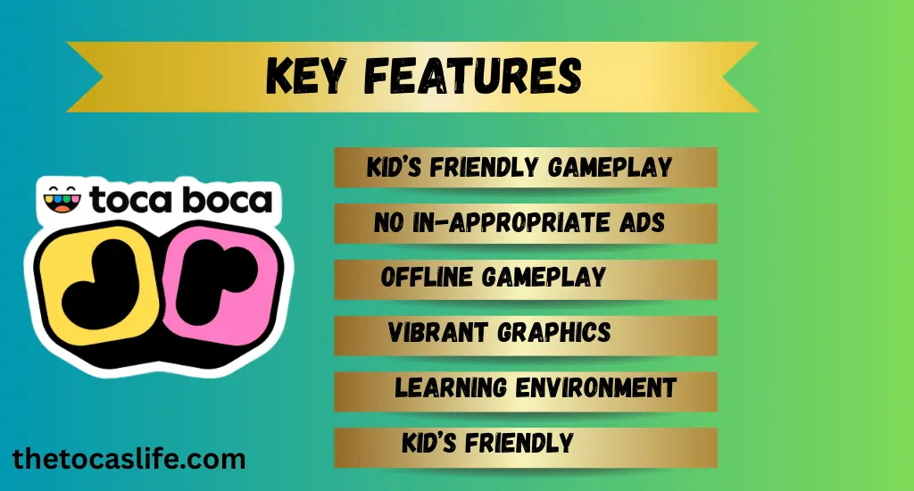 Toca Boca Jr Latest Version 3.1 – Fun Learning Adventure Game for Pre-school Kids 2 toca boca jr key features